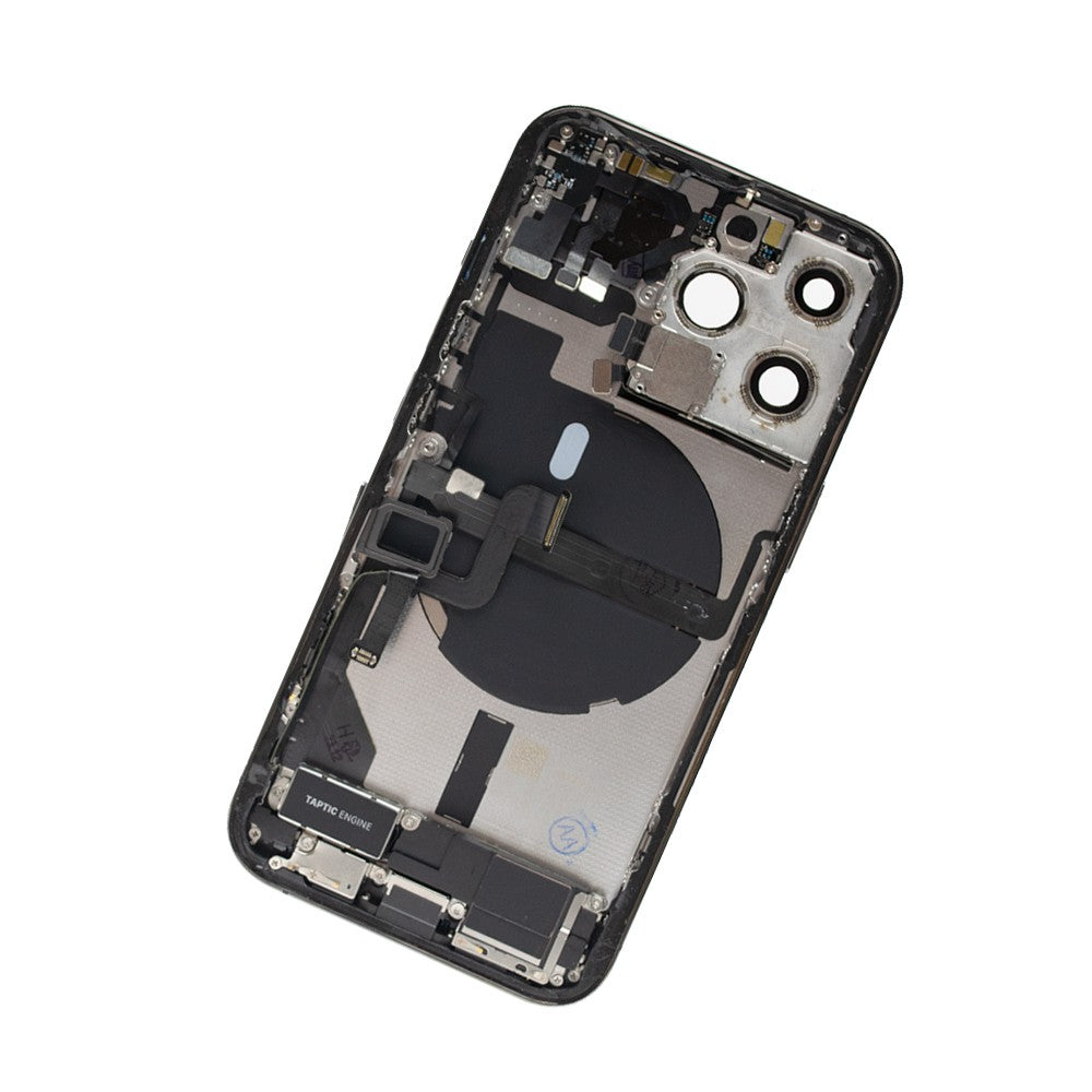 Rear Housing with Full Set Parts for iPhone 13 Pro-Graphite (Purple) Rear Housing with Full Set Parts for iPhone 13 Pro-Graphite (Purple)